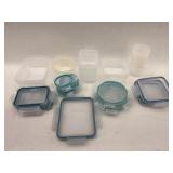 Assorted Plastic Food Storage Containers