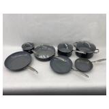 7-Pc GreenPan Ceramic Nonstick Cookware Set