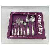 Eternity 45-Pc Flatware Set (18/10 Stainless Steel