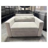 Thomasville Convertible Accent Chair with Pull-Out