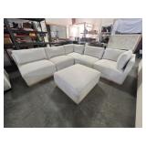 Henredon 6 Pc Fabric Modular Sectional Sofa