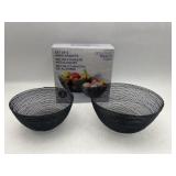 Gourmet Basics by Mikasa Wire Basket Set