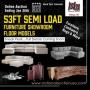 53ft Semi Load Furniture Showroom Floor Models