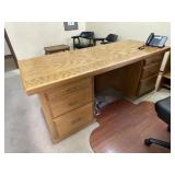 Oak Executive Desk