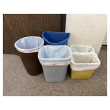 Assorted Trash Bins (5-pc)