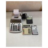 Calculator Collection - Canon P25-DH III & More