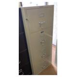 Vintage Shaw-Walker 5-Drawer Fire-Resistant Filing