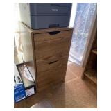 Woodgrain Two-Drawer File Cabinet
