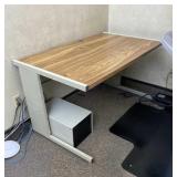M&M Industries Metal Office Desk