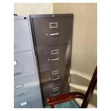 HON Brown 4-Drawer Filing Cabinet
