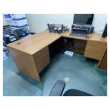Professional L-Shaped Executive Office Desk