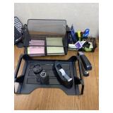 Deluxe Desktop Office Supply Organizer Set