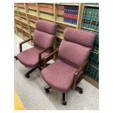 Pair of Vintage Executive Office Chairs