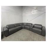 6-Piece Power Reclining Sectional with Storage