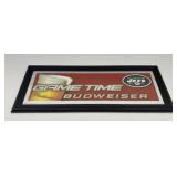 2003 Budweiser Game Time Mirror Sign
