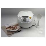 Tiger 5.5-Cup Rice Cooker w/Cookbook - JAX-S10A