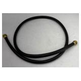 6-Ft Rubber Garden Hose Connector, New