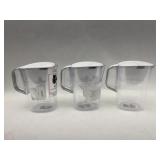 3 Brita Water Filtration Pitchers