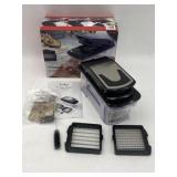 MIU Vegetable Chopper with Interchangeable Blades