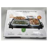 Chefman XL Glass Top Warming Tray