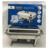 8-Quart Stainless Steel Chafing Dish Set