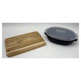 Plastic Steamer with Cutting Board
