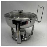 Stainless Steel Chafing Dish with Glass Lid