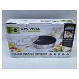 GreenPan GP5 Vista Stainless Steel Skillet Set