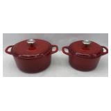 Tramontina Enameled Cast Iron Dutch Ovens Set 2