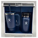 Hydro Flask Essential Hydration Gift Set - Navy