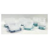 15-Pc Plastic Food Storage Container Set