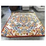 Elements Indoor/Outdoor Floral Area Rug 8x10 ft