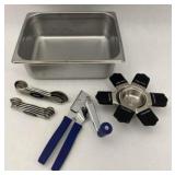 Professional Kitchen Measuring Set with Pan