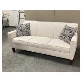 Flexsteel Upholstered Three-Cushion Sofa