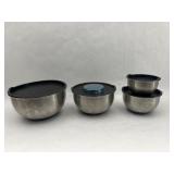 Mui Stainless Mixing Bowl Set With Lids