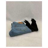 Levi's 511 Jeans & Women's Moccasins - Size 5 & 31x30