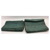 Pair of Canvas Tarps
