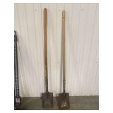 Two 'Branchhorst' Shovels: One Flat & One Root Ripper