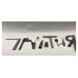 Collection of Metal Measuring and Marking Tools
