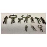 Lot of Assorted Vise-Grip Locking Pliers