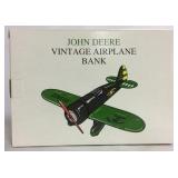 John Deere vintage airplane bank