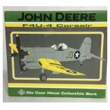 John Deere F4U-4 Corsair collectible bank