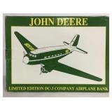 John Deere DC-3 company airplane bank