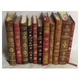 Lot of 10 new leatherbound classic novels