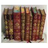 Lot of 10 new leather bound classic novels
