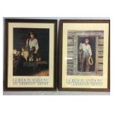 2 Gordon Snidow signed prints