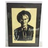 Ink Drawing Of Cm Russell By Normand Dahl