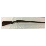 T Parker Double Barrel Damascus Shotgun