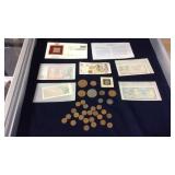 Collector stamp & currency