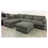 3 pc fabric sectional sofa